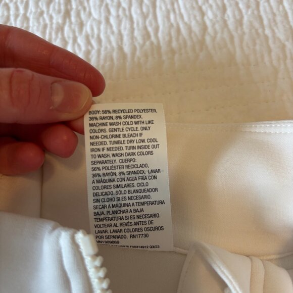 All in Motion Quarter-Zip Pullover - XS (Off-White/Cream) - Picture 5 of 7